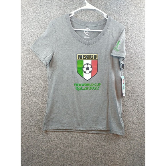 Mexico Qatar World Cup 2022 Shirt‎ Womens Large Soccer Futbol - Picture 1 of 15